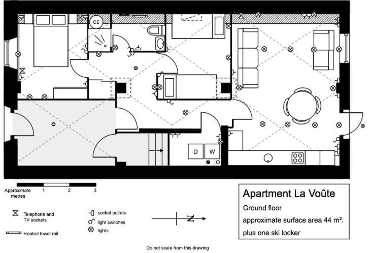 Two Bedroom Apartment La Voute, Chandon Near Meribel - Sleeps 4 Adults Or 2 Adults And 3 Children Les Allues Ngoại thất bức ảnh